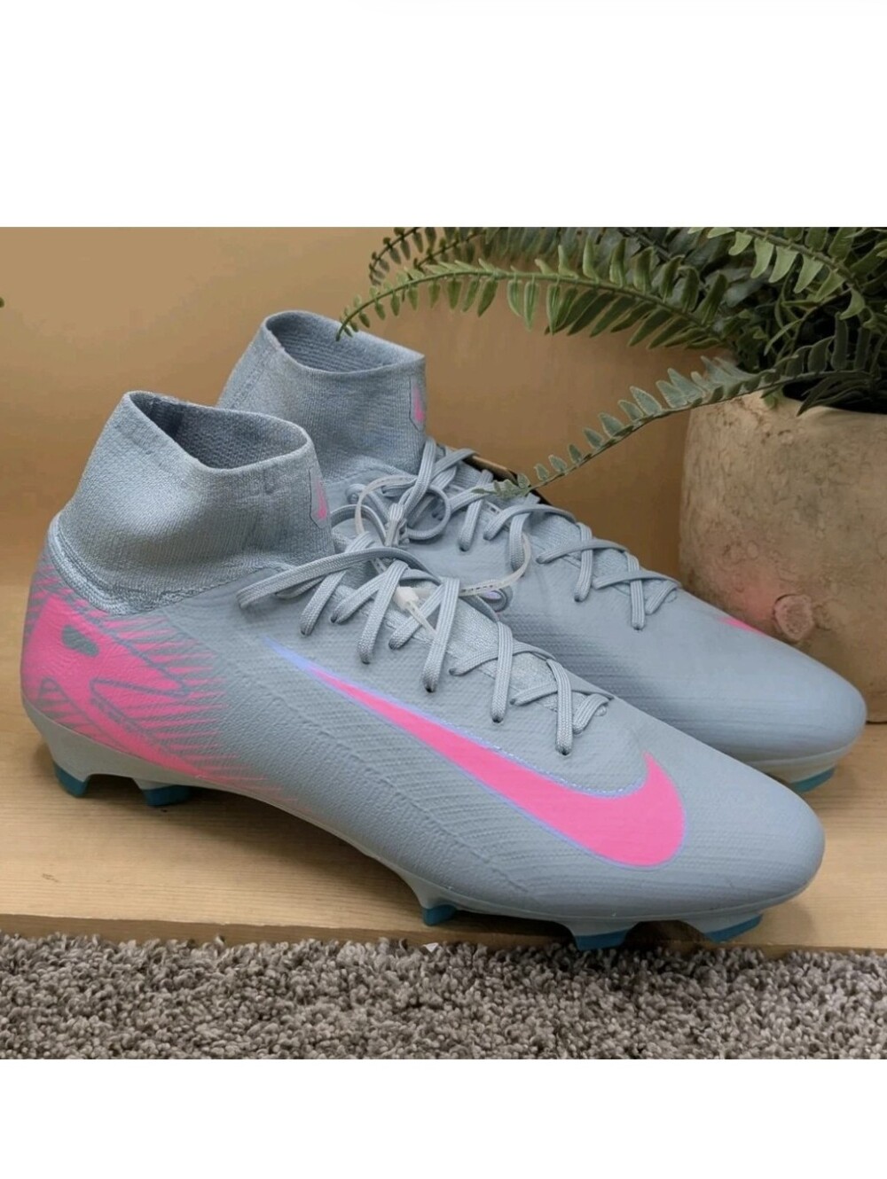 Nike Mercurial Superfly 10 Elite FG Mens Size 12 Cleats Sports Shoes